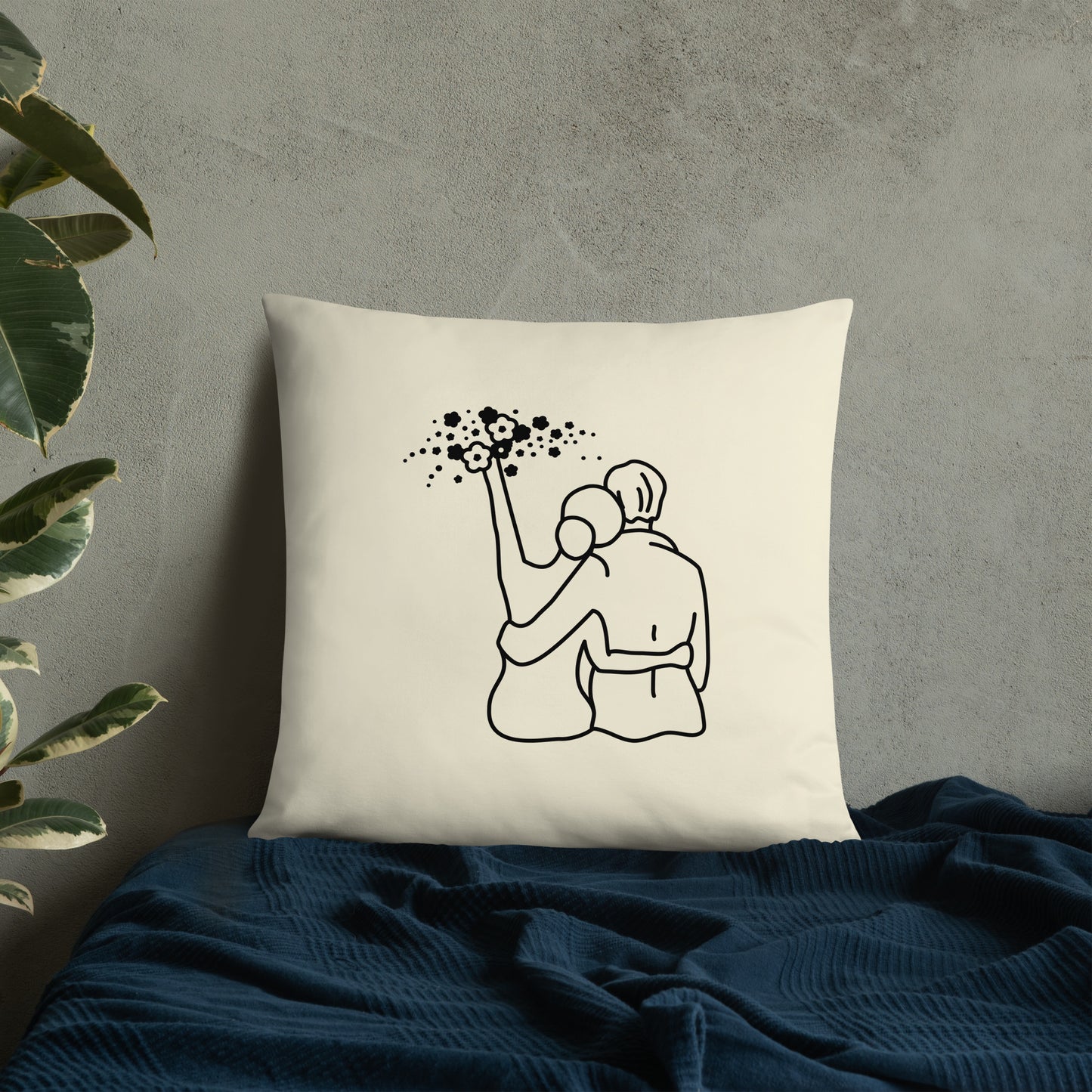 Couple- Decor Pillow Case