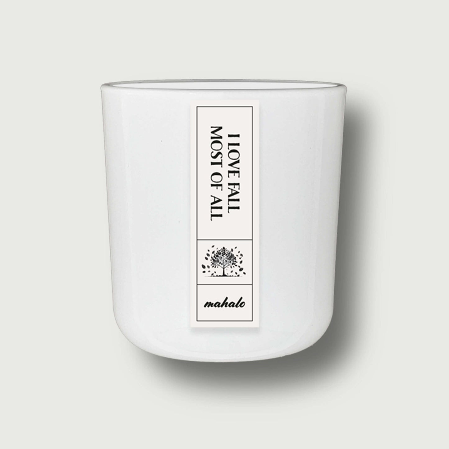 I LOVE FALL MOST OF ALL DUFTKERZE